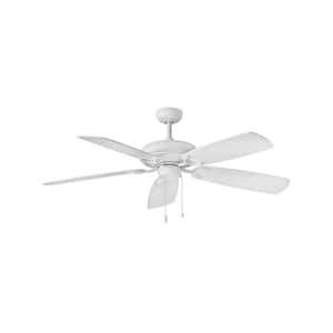 Grove 56 in. Indoor Chalk White Ceiling Fan Pull Chain