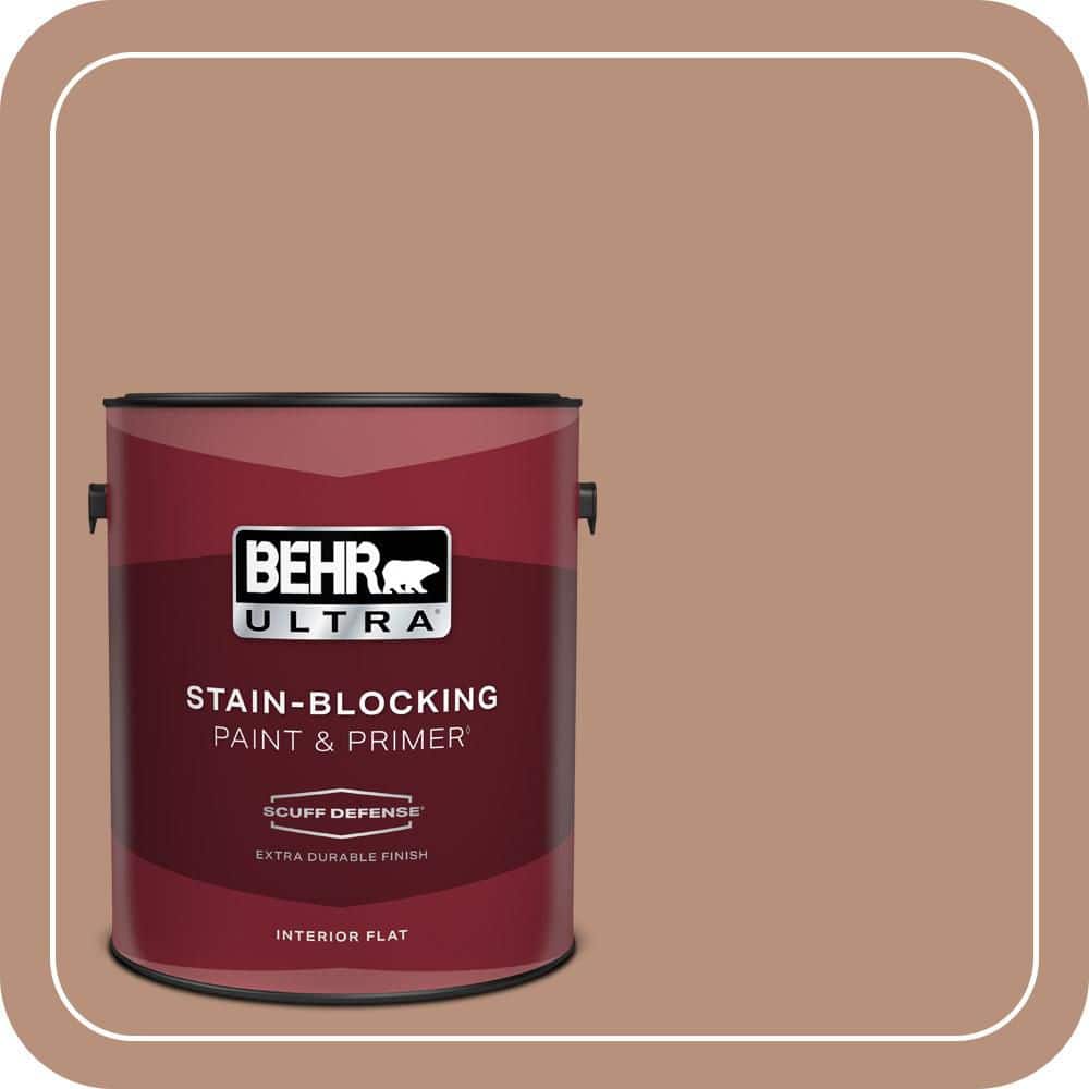 1 gal. #BIC-16 Brandied Pears Extra Durable Flat Interior Paint & Primer price history on PriceWatchPro