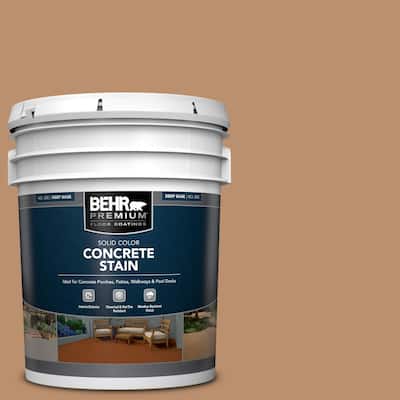 5 gal. #PFC-18 Sonoma Shade Solid Color Flat Interior/Exterior Concrete Stain