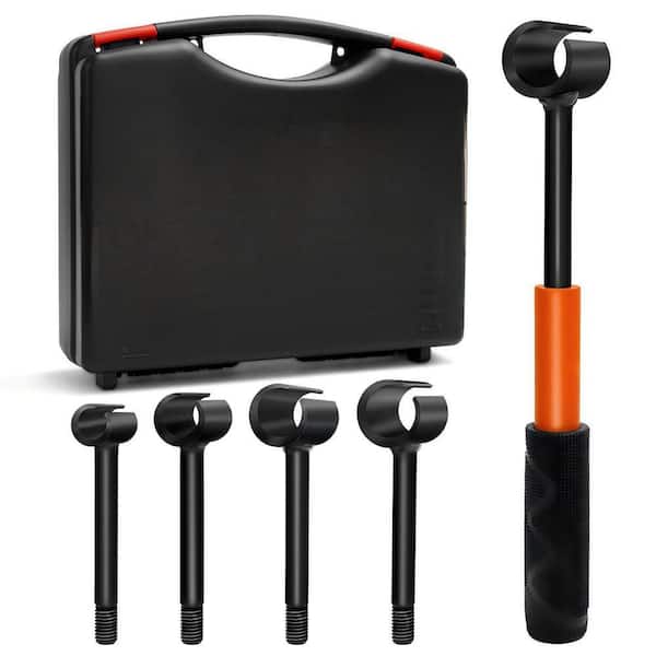 Heavy Duty Steel Door Hinge Repair Tool with Rubber Grip, Door Hinge Gap Adjusting Tool Kit for Doors and Cabinets