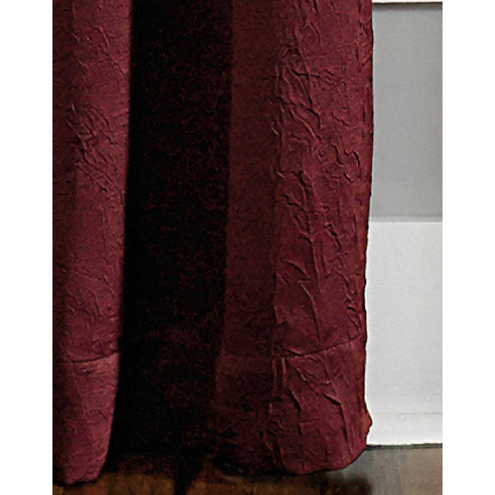 Wine Room-Darkening Polyester Grommet Window Panel, 63"
