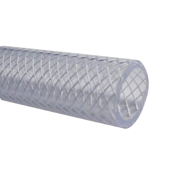 3/4 in. I. D x 1 in. O. D. x 10 ft. PVC Braided Vinyl Tube