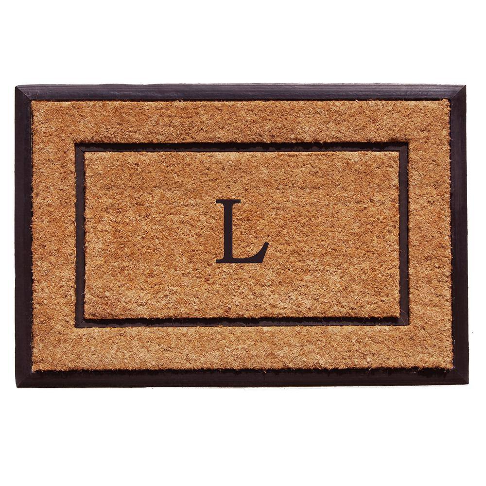 "The General Monogram Doormat, 18"" x 30"", Letter L" price history on PriceWatchPro