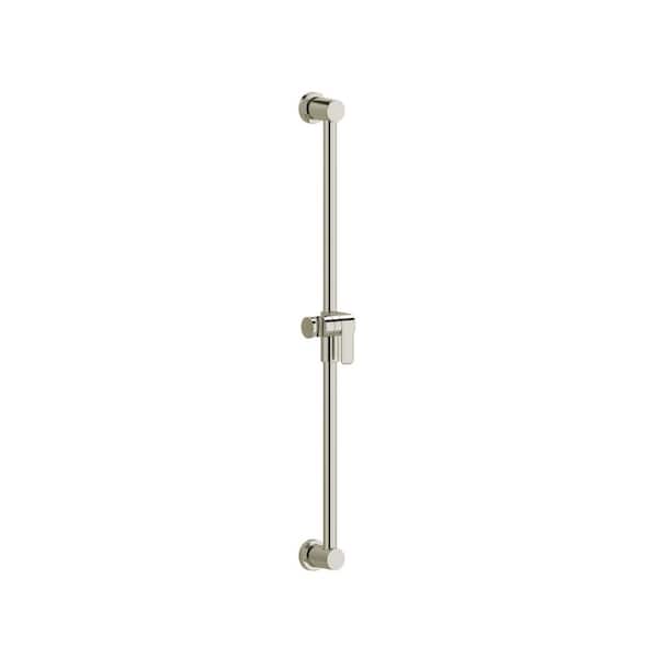 30.5 in. Shower Bar in Polished Nickel
