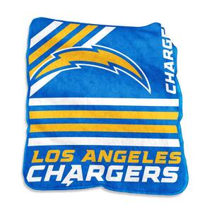 LA Chargers Multi-Colored Raschel Throw
