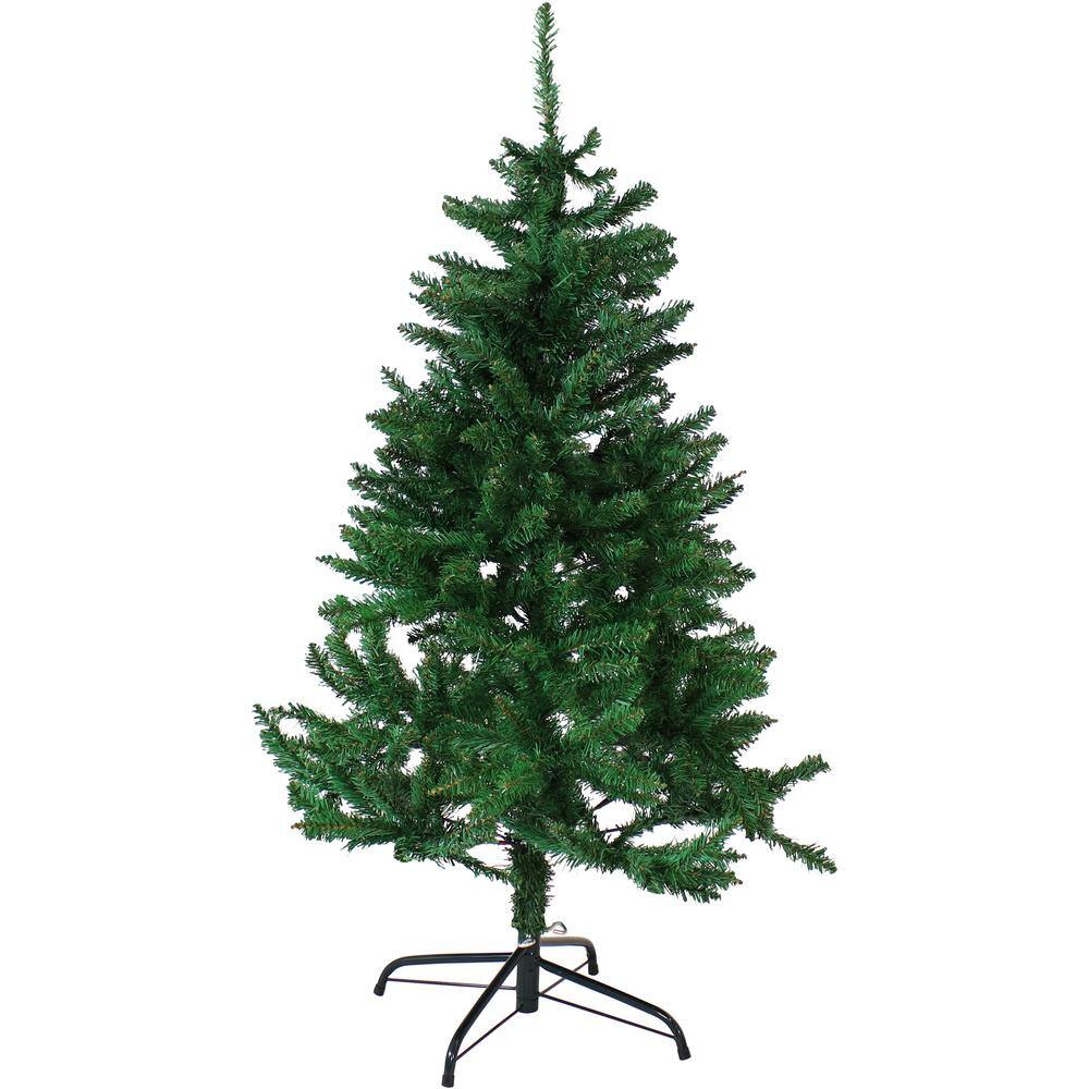  Northlight 4' PVC Flocked Angel Pine Artificial Christmas Tree  - Unlit, Green : Home & Kitchen