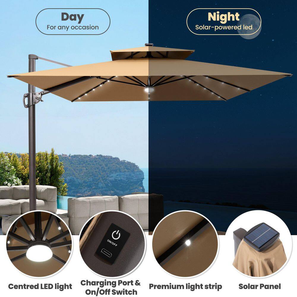 11ft x 9ft Outdoor Cantilever Umbrella - rated 4.725 stars from 80 reviews