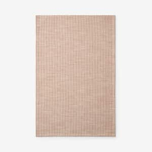 Textured Stripe Yard-Dyed Cotton Tea Towel