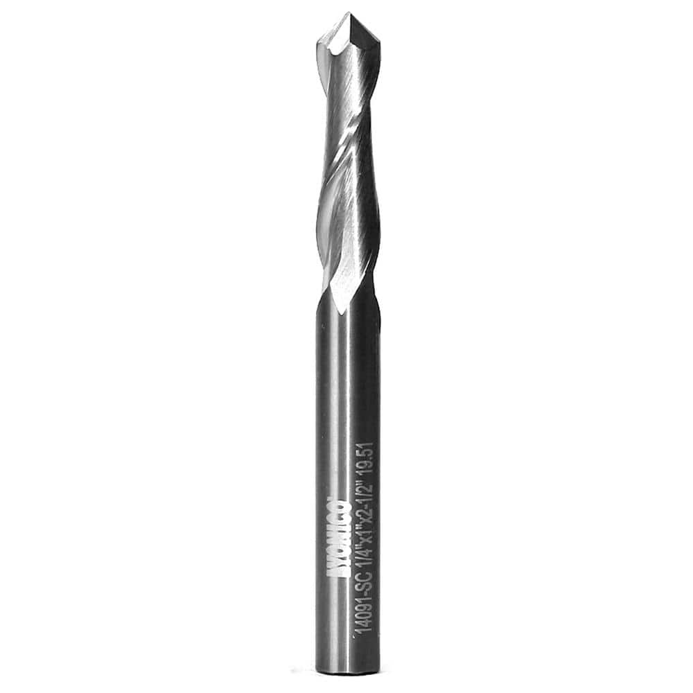 UPC 603915000679 product image for 2 Flute Upcut Spiral End Mill 1/4 in. Dia. 1/4 in. Shank Solid Carbide CNC Route | upcitemdb.com