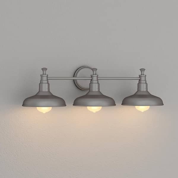 Design House Kimball 3-Light Galvanized Steel Indoor Pendant 