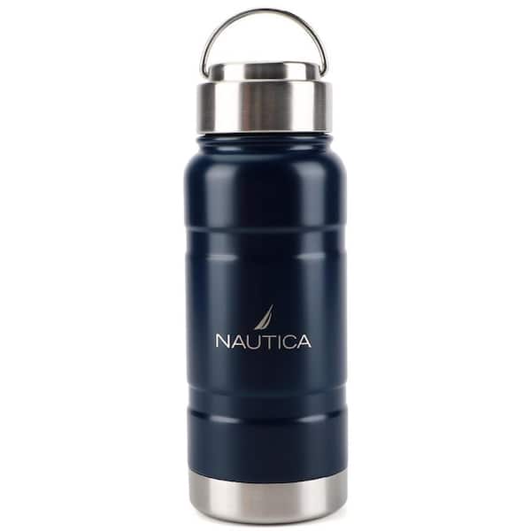Nautica 18.5 oz. Navy Bow Stainless Steel Triple-Layered Hydration