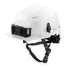 Milwaukee BOLT White Type 2 Class E Front Brim Non-Vented Safety Helmet ...