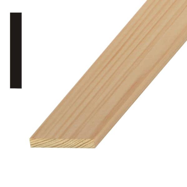 Builders Choice OP265 1/4 in. x 1-5/8 in. Pine Lattice Molding