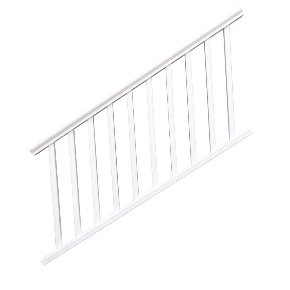 42 in. x 72 in. White Vinyl Stair Railing price history on PriceWatchPro