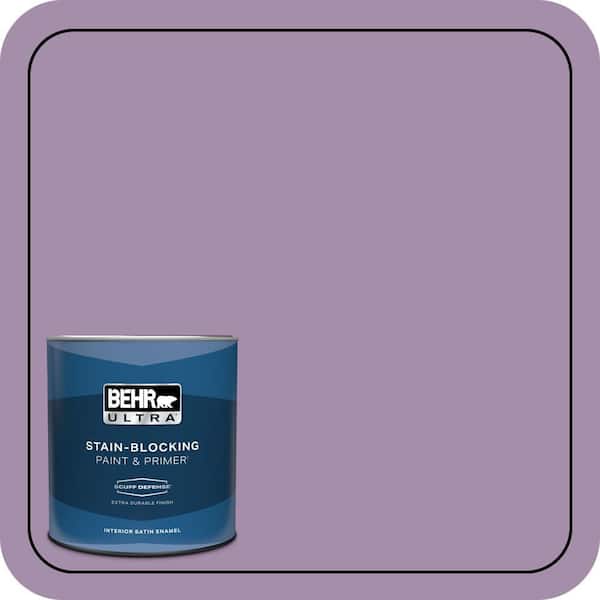 BEHR ULTRA 1 qt. #M100-4 Aged to Perfection Extra Durable Satin Enamel Interior Paint & Primer