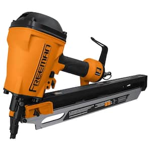 2nd Generation Compact Lightweight Pneumatic 21-Degree Framing Nailer with Metal Belt Hook and 1/4 in. NPT Air Connector