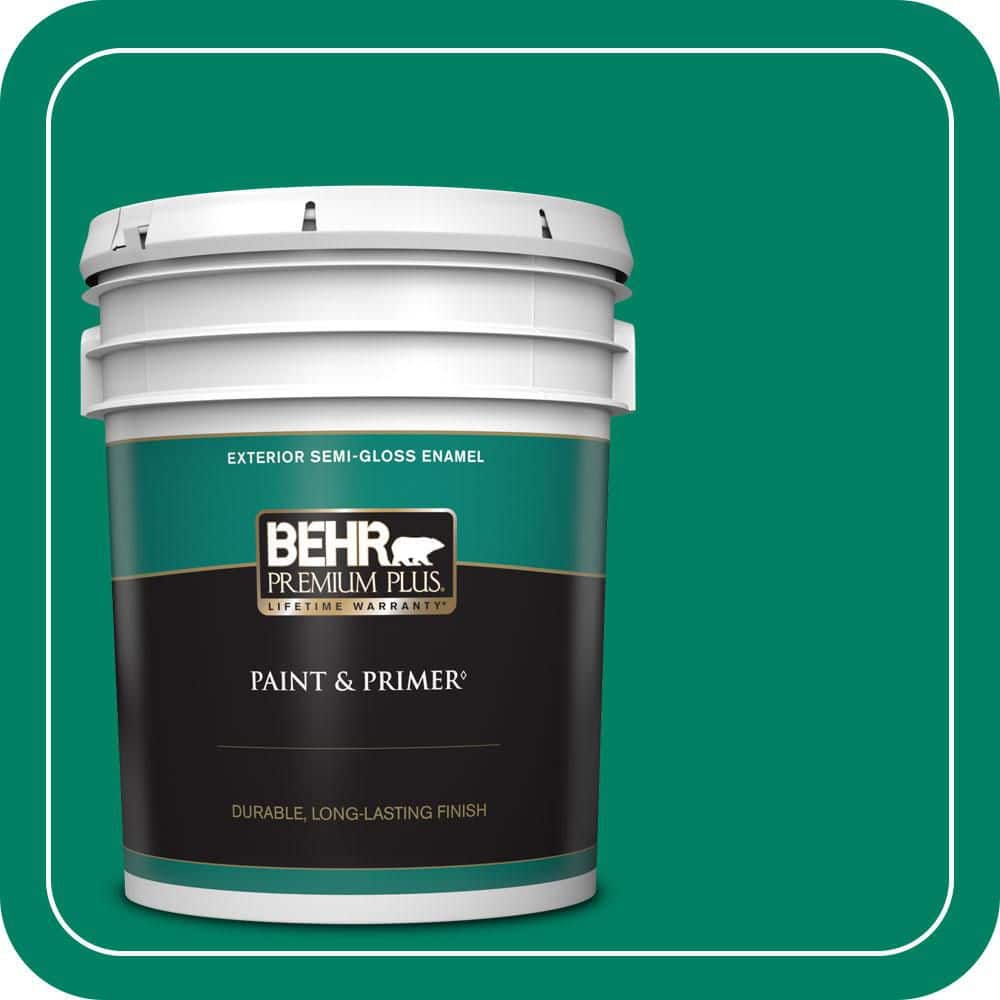 5 gal. #480B-6 Treasure Isle Semi-Gloss Enamel Exterior Paint & Primer price history on PriceWatchPro