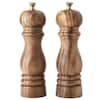 JFVKAF Acacia Wood Salt and Pepper Grinder Set of 2 with Adjustable Ceramic Rotor, 7 Inch, Moisture Proof, Easy to Clean SA1129E263