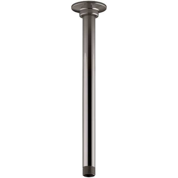 KOHLER 11.94 in. Ceiling Mount Shower Arm in Vibrant Titanium