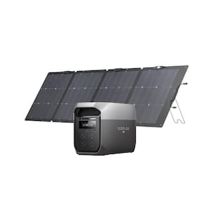 EcoFlow DELTA 3 Plus ソーラーパネル 400W EcoFlow 3600-Watt Delta 3 Ultra Plus with 400W Solar Panel, 3072Wh