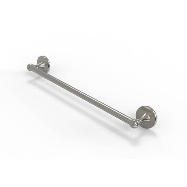 Allied Brass Shadwell Collection 24 in. Wall Mounted Single Towel Bar in Satin Nickel