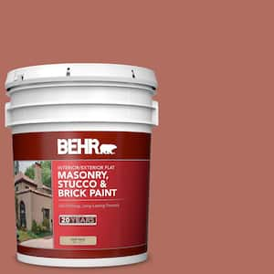 5 gal. #PPU2-12 Terra Cotta Urn Flat Interior/Exterior Masonry, Stucco and Brick Paint