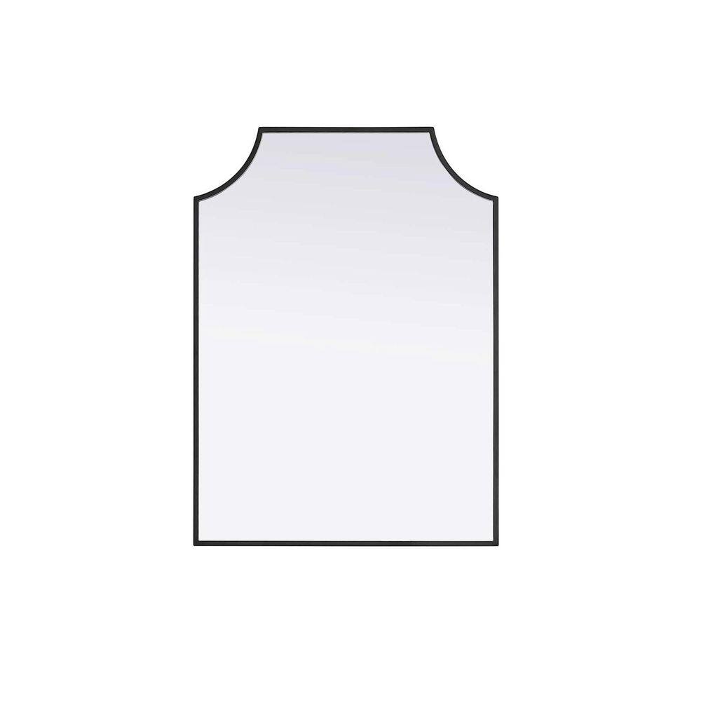 Black 36 in. W x 42 in. H Rectangle Wall Mirror price history on PriceWatchPro