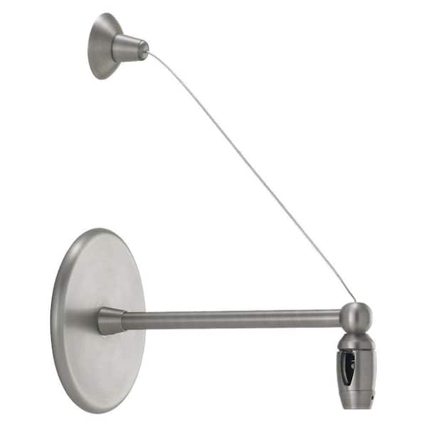 Generation Lighting Ambiance Antique Brushed Nickel Contemporary Rail Wall Power Feed/Support