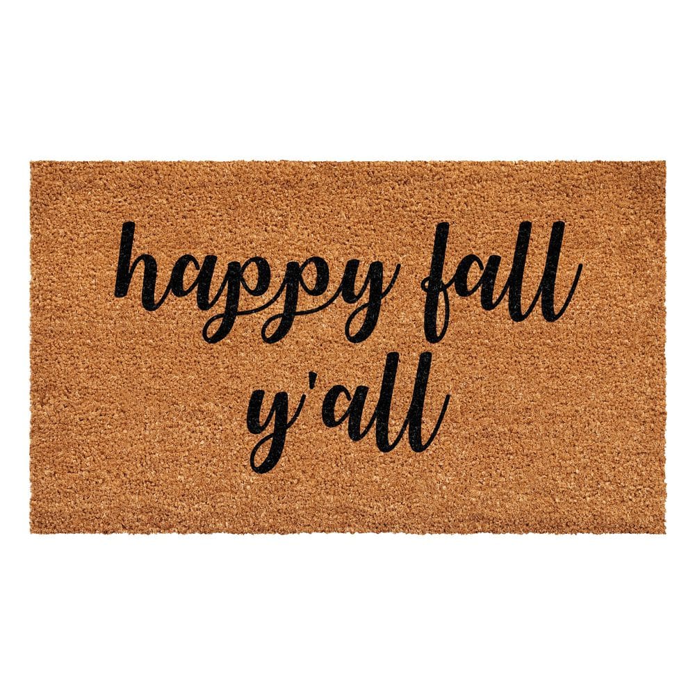 "Hapy Fall Yall Doormat, 24"" x 36""" price history on PriceWatchPro