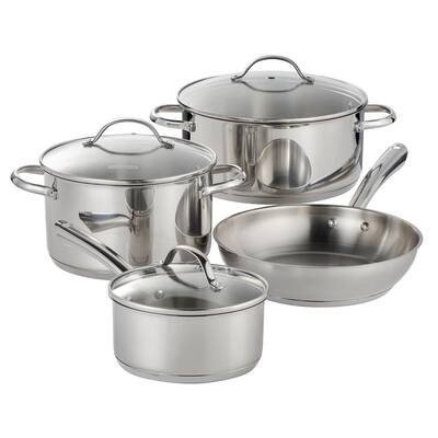 7 Pc Stainless Steel Cookware Set