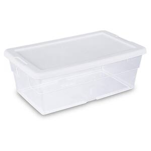 6 Qt. Tote with Lid (36-Pack) Bundled with VELCRO Brand Pads (200-Pack)