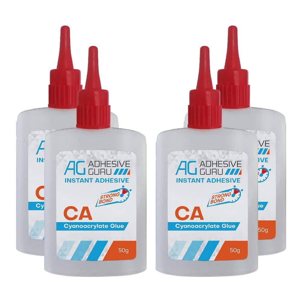 Ca Glue 1.7 oz. Super Glue Wood Working DIY Craft, Multi-Purpose Clear Adhe