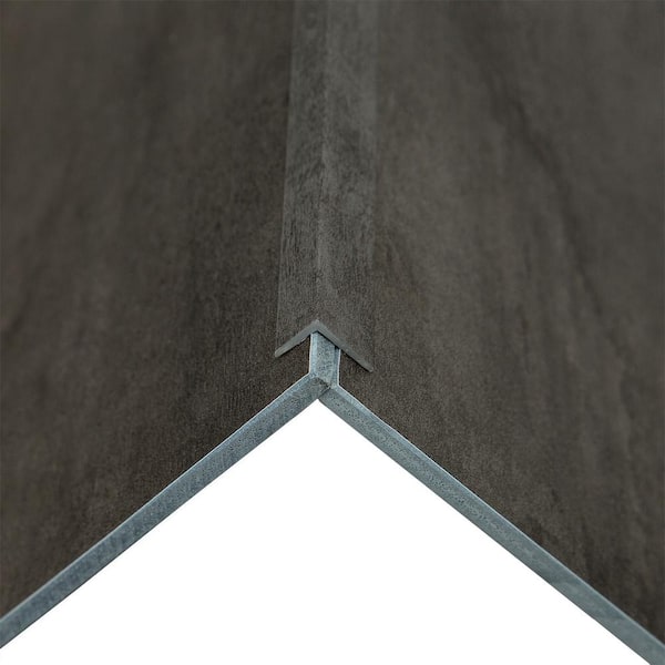 Ashen Slate 94 in. Vinyl Backsplash Accessory Trim Kit