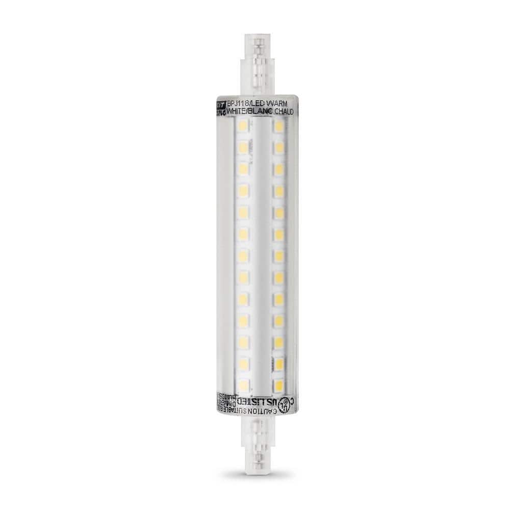 QBDGXFC R7S LED Bulb 10W T3 78mm – 6-Pack, 100W Halogen Equivalent, 360° Beam, Cool White 6000K, Dimmable Flood Light Replacement