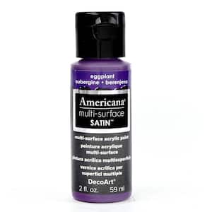 Americana 2 oz. Eggplant Satin Multi-Surface Acrylic Paint
