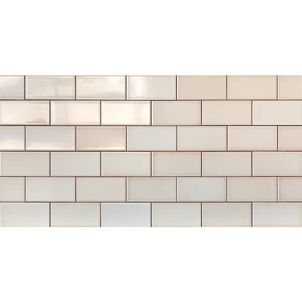 Ivy Hill Tile Magnitude White 4 in. x 8 in. x 7.5mm Polished