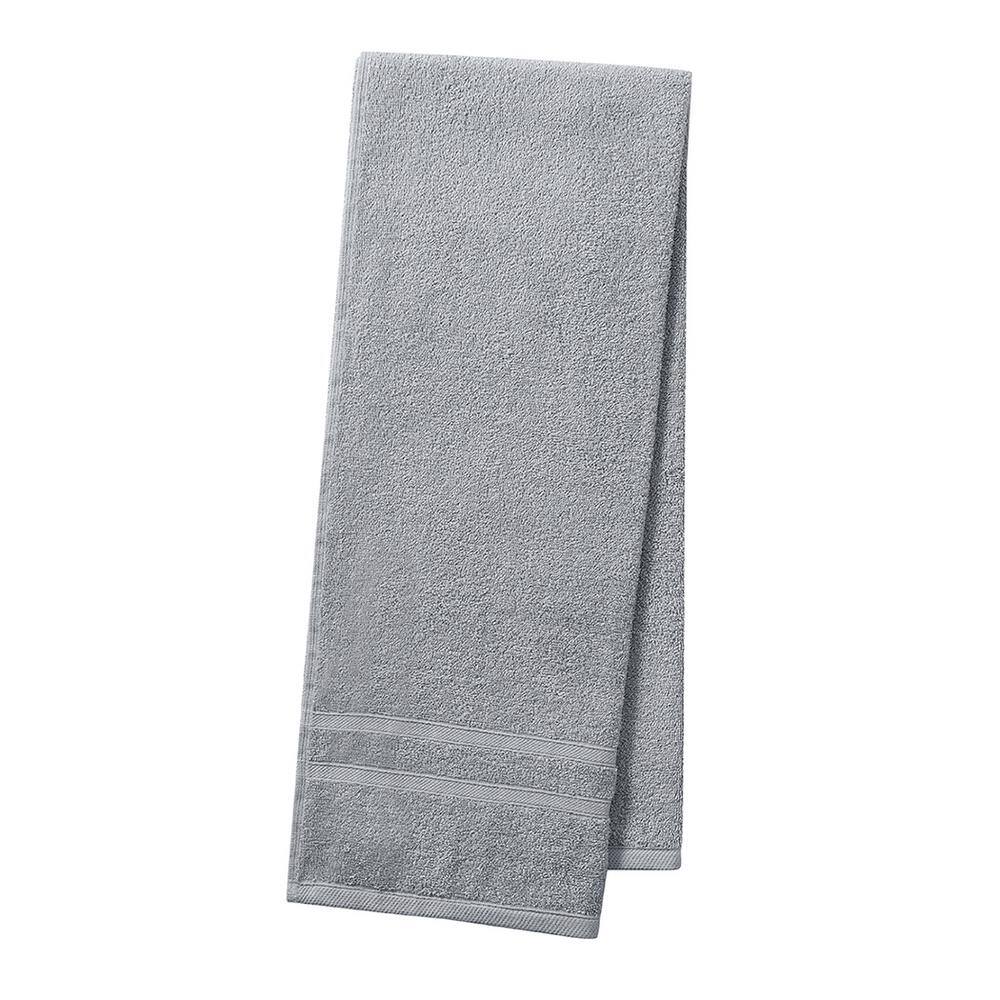 Light Gray 100% Cotton Quick Dry Bath Towel Set