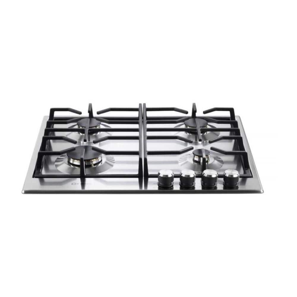 Designer Series 24 in. Gas Cooktop with 4-Sealed Burners in Stainless Steel