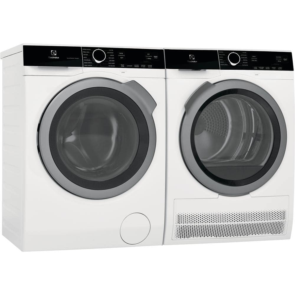 White 2.4 Cu. Ft. High Efficiency Front Load Washer with Steam