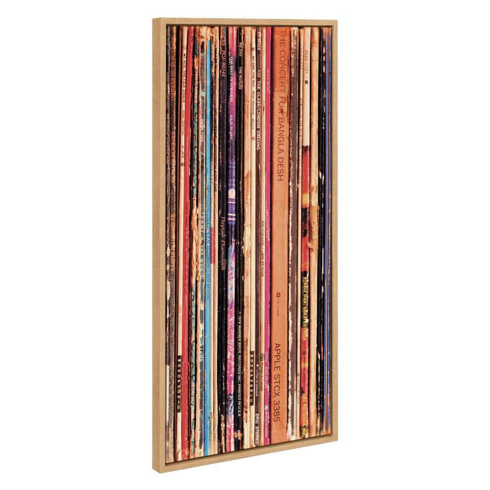 "Sylvie ""33RPM"" by Robert Cadloff of Bomobob Natural Framed Art Print 18 in. x 40 in." price history on PriceWatchPro