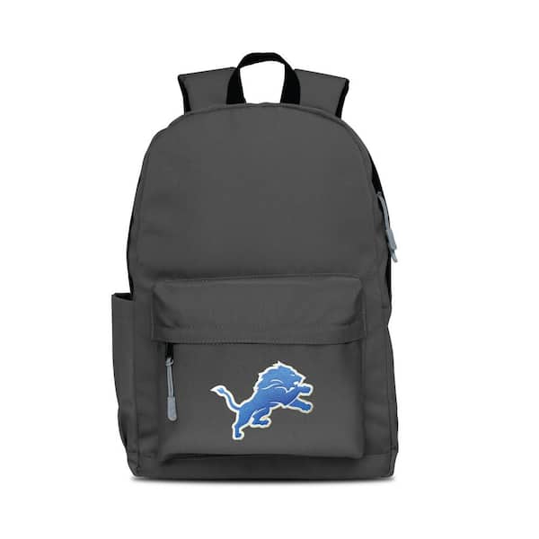Mojo Detroit Lions 17 in. Gray Campus Laptop Backpack