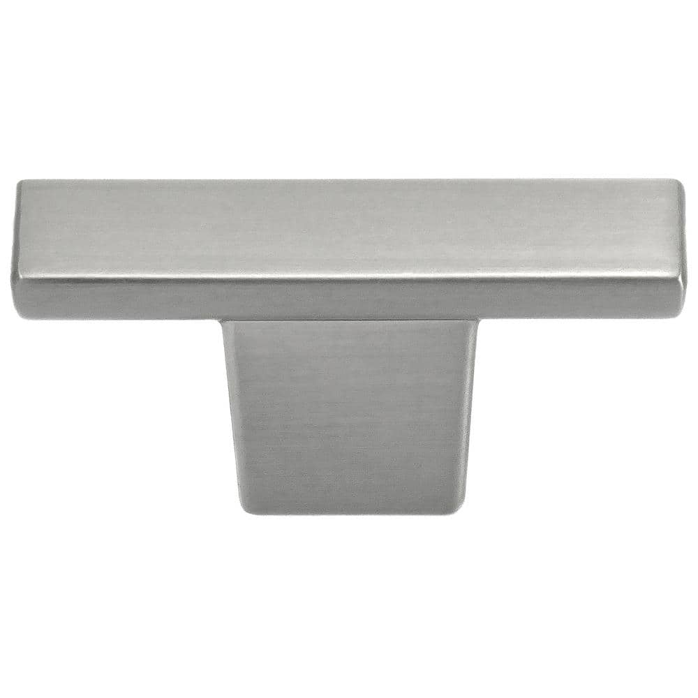 Cosmopolitan 2 in. Satin Nickel T-Knob Cabinet Knob price history on PriceWatchPro