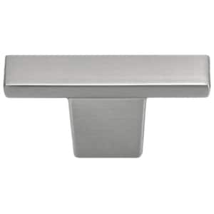 Cosmopolitan 2 in. Satin Nickel T-Knob Cabinet Knob