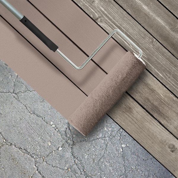 1 gal. #N170-4 Coffee With Cream Low-Lustre Enamel Interior/Exterior Porch and Patio Floor Paint