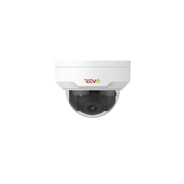 Revo Ultra HD 4 Megapixel Wired CCD IP 1080p Mini Dome Standard Surveillance Camera with Night Vision