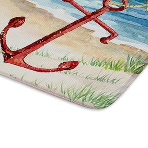 The Beach Rectangle Kitchen Mat 22in.x 35in.