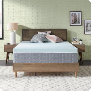 Dreamlife 3 in. Queen Gel Memory Foam Mattress Topper