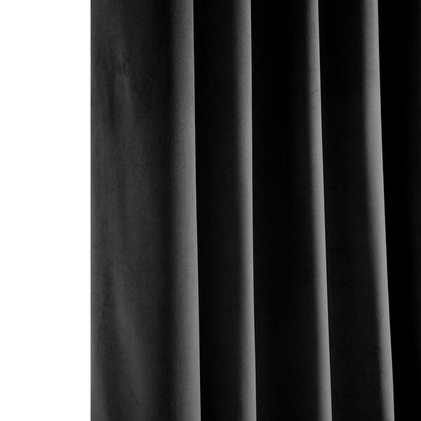 Pipe & Drape Curtains – OPAQUE BLACK VELOUR – Location Celefete 450-688-5003