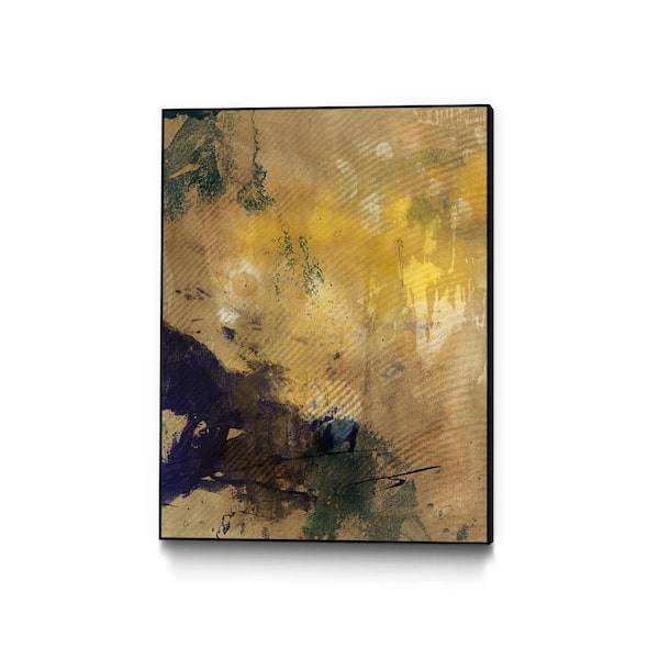 Unbranded 30 in. x 40 in. "Amber Haze II" by Sisa Jasper Framed Wall Art