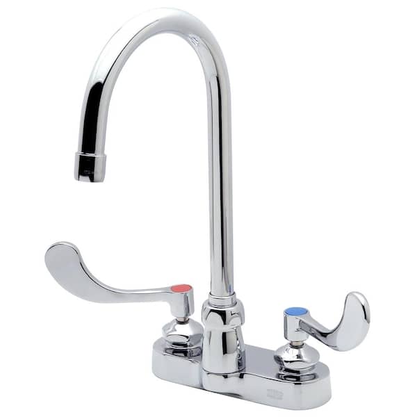 Zurn AquaSpec 4 in. Centerset Bathroom Faucet with 1.5 GPM Female Laminar Flow Outlet in Chrome